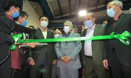 افتتاح طرحهای فولادگستر آتناوکوشاب غرب باتسهیلات بانک صنعت ومعدن