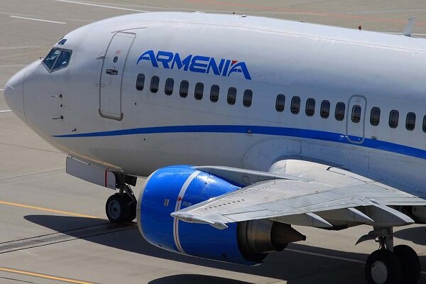 پروازهای شرکت هواپیمایی ارمنستان از فرودگاه امام مجددا آغاز شد