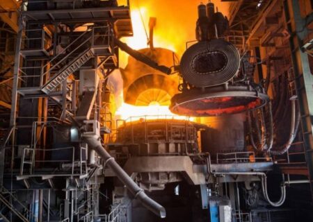 افزایش ۵۶ درصدی تولید و ۵۰ درصدی صادرات فولاد بناب/ ثبت رکوردهای جدید تولید