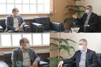 دیدار دبیرکل سندیکای بیمه گران ایران با رئیس هیئت عامل صندوق بیمه همگانی حوادث طبیعی