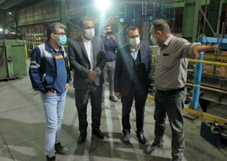 بازدید عضو هیأت مدیره بانک صنعت و معدن از چندین واحد صنعتی در استان خوزستان