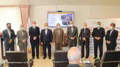افتتاح درمانگاه بانک ملی ایران در استان آذربایجان شرقی