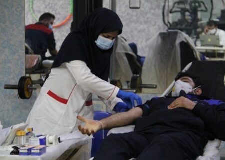 پرسنل پاکسان در برنامه اهداء خون مشارکت نمودند