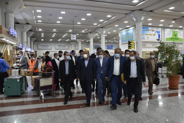 نهمین نمایشگاه حمل و نقل با حضور وزیر راه افتتاح شد