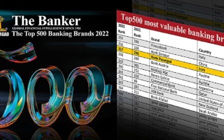 پاسارگاد، تنها بانک ایرانی در فهرست ۵۰۰ برند بانکی برتر ۲۰۲۲