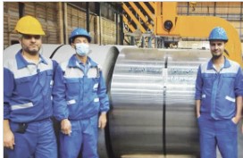 ثبت رکورد جدید تولید ماهیانه ورق فولادی در واحد نورد سرد فولاد امیرکبیر کاشان