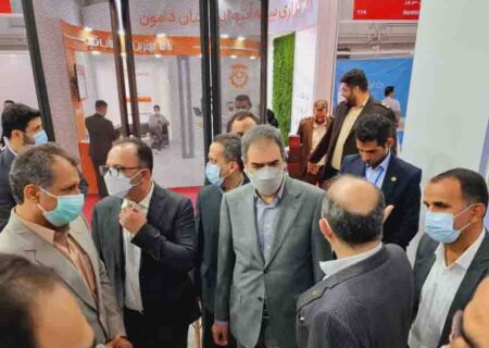 حضور مدیران صنعت بیمه در غرفه بیمه ایران