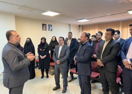 بازدید مدیر عامل صندوق تأمین خسارت‌های بدنی از شعبه استان تهران