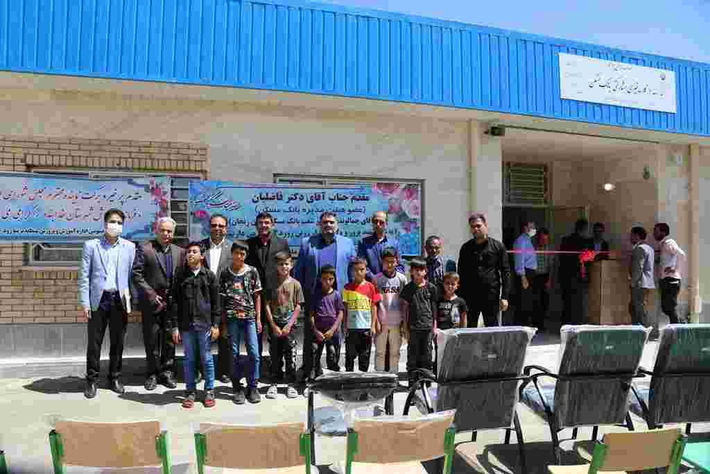 افتتاح نوزدهمین مدرسه شهدای بانک مسکن در «روستای استرود» زنجان