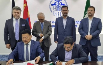 امضای تفاهم‌ نامه همکاری با اتاق بازرگانی مغولستان