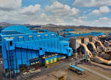 رکورد شکنی فولاد سنگان در تولید گندله آهن
