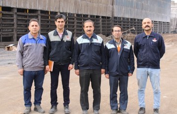 تعویض دیفیوزرهای ۳ و ۴ نیروگاه حرارتی ذوب آهن اصفهان