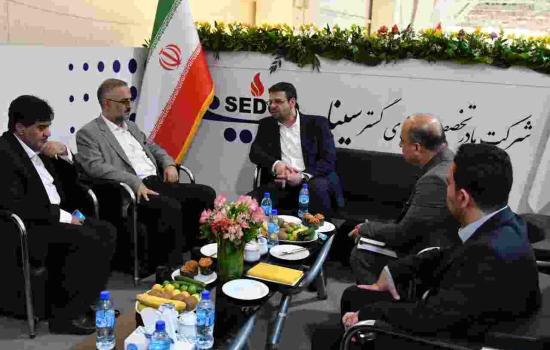 مدیرعامل شرکت ملی حفاری ایران از سالن های ۸ ، ۹ و ۲۷ نمایشگاه بازدید کرد