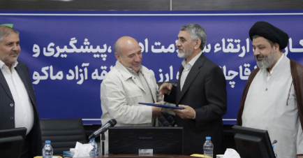 حسین گروسی به سمت رئیس کارگروه مقابله با قاچاق کالا و ارز منطقه آزاد ماکو منصوب شد