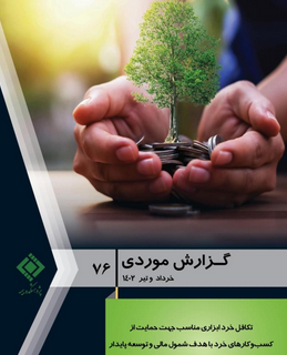 تکافل خرد ابزاری مناسب جهت حمایت از کسب‌وکارهای خرد با هدف شمول مالی و توسعه پایدار