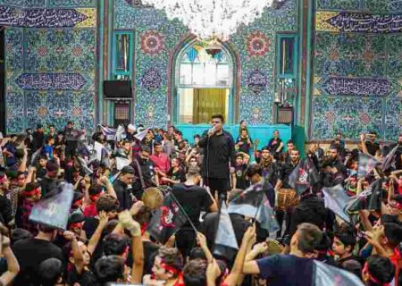 اجتماع بزرگ هیات های مذهبی نوجوانان منطقه ۳ در مسجد حسینیه ارشاد برگزار شد