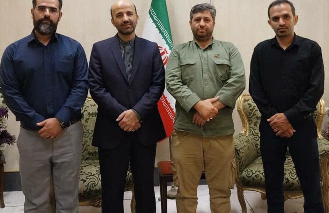 بازدید دبیر ستاد اربعین وزارت خارجه از ستاد بیمه میهن در کاظمین و سامرا