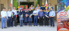 مراسم تجلیل از آتش‌نشانان شرکت پتروشیمی خوزستان