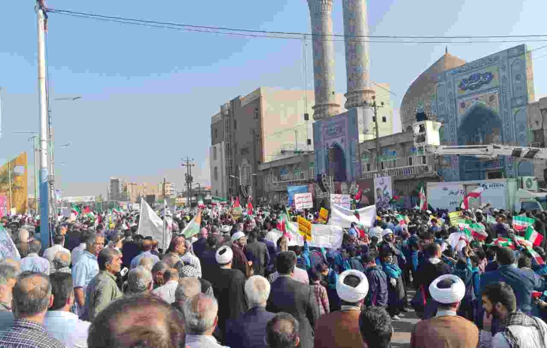 بیانیه کارکنان شرکت فولاد خوزستان در حمایت از مردم مظلوم غزه
