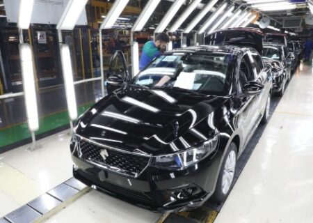 افزایش تولید ایران خودرو تا ۲۵۰۰ دستگاه در روز