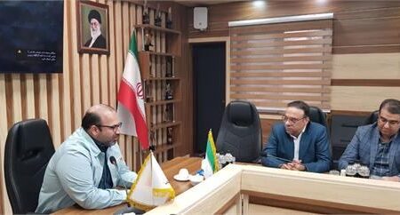 نشست معاون اعتبارات و بانکداری شرکتی بانک پارسیان با مدیرعامل فولاد خوزستان