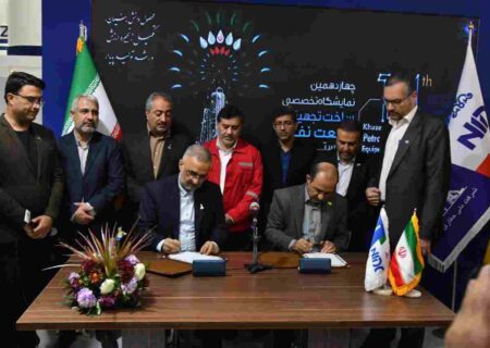 شرکت ملی حفاری ایران و شرکت تولید تجهیزات سنگین – ایمن رسا(هپکو اراک) تفاهمنامه همکاری امضا کردند