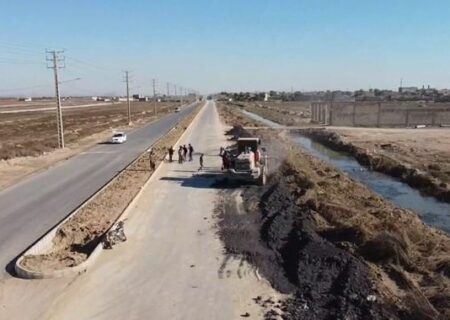 اصلاح جاده قلعه چنعان-کانتکس نماد مسئولیت های اجتماعی فولاد خوزستان + فیلم