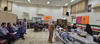 مشارکت کارکنان پتروشیمی بوعلی سینا در طرح اهدا خون