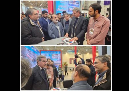 استاندار سیستان و بلوچستان از غرفه چادرملو در نمایشگاه معدن بازدید کرد