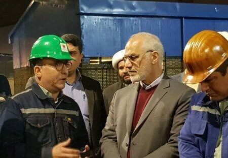 پروژه مگامدول آهن اسفنجی فولاد خوزستان در آستانه بهره‌برداری