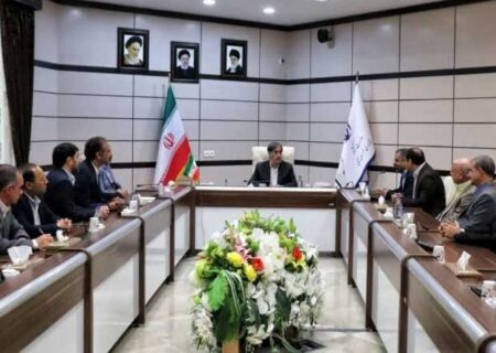 دیدار مدیرعامل و مدیران شرکت آلومینای ایران با دکتر حسین نژاد استاندار خراسان شمالی