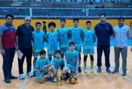 تیم والیبال باشگاهی زیر ۱۴ سال پسران باشگاه فرهنگی ورزشی پتروشیمی مارون قهرمان استان شد