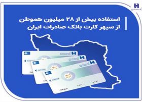 استفاده بیش از ۲۸ میلیون هموطن از سپهر کارت بانک صادرات ایران