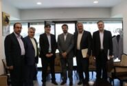 دیدار نوروزی مدیر عامل و عضو هیات مدیره صبانور با دکتر ملانوری استاندار همدان ودکتر رنجبرزاده رئیس مجمع نمایندگان استان همدان
