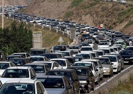 ترافیک سنگین در محورهای هراز و امام رضا(ع)