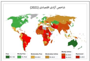 شاخص آزادی اقتصادی سال ۲۰۲۱ هریتیج منتشر شد