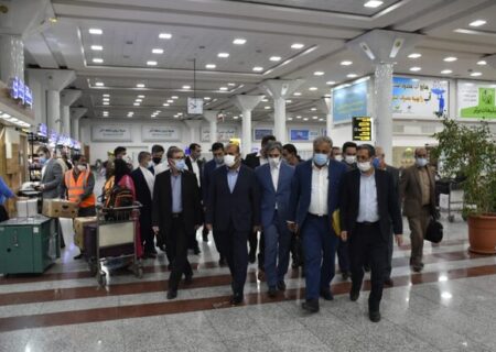 نهمین نمایشگاه حمل و نقل با حضور وزیر راه افتتاح شد