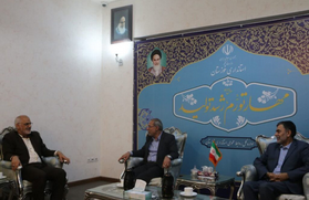 دیدار مدیرعامل سازمان اموال تملیکی با استاندار خوزستان