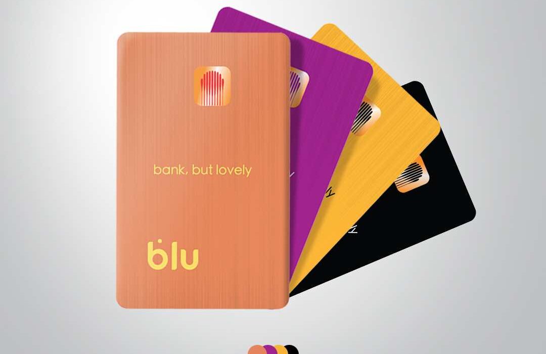 بلوبانک سه رنگ جدید به کارت‌های بانکی خود اضافه کرد رنگین کمان کارت‌ها