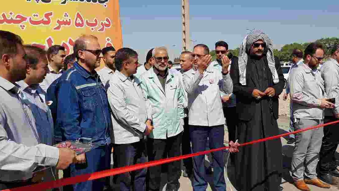 جاده دسترسی درب ۵ به پایانه حمل و نقل شرکت چندوجهی فولاد لجستیک