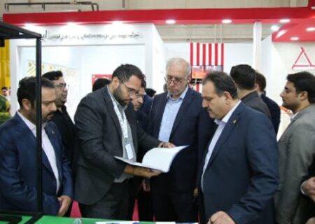 بازدید مدیرعامل بانک مسکن از نمایشگاه صنعت ساختمان تهران