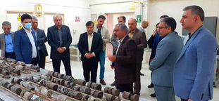 بازدید نمایندگان شرکت ملی حفاری ایران از پژوهشگاه صنعت نفت در اهواز