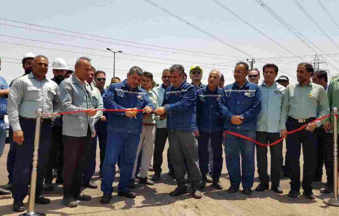 نخستین سایت تخصصی تست و بازرسی ماشین آلات باربرداری کشور در فولاد خوزستان افتتاح شد