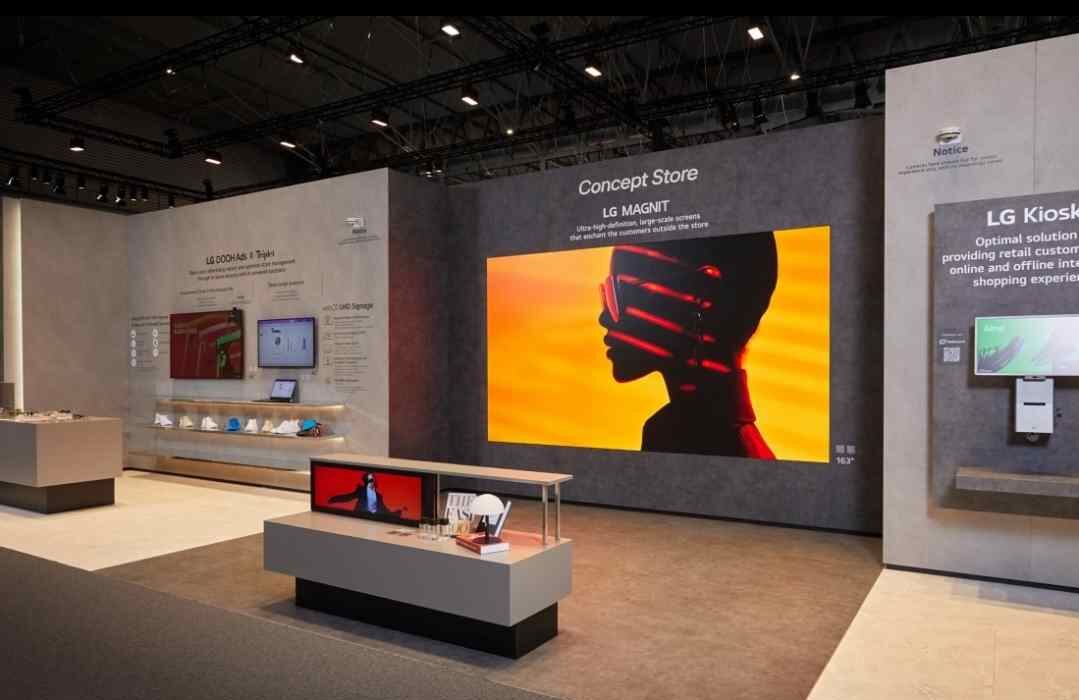 نمایش راهکارهای Digital Signage شخصی‌سازی شده برای بخش‌های متنوع B2B توسط ال‌جی در نمایشگاه ISE 2025