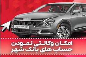 وکالتی کردن حساب ها برای خرید خودروهای وارداتی در بانک شهر