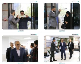 استقبال از همکاران بیمه سینا در نخستین روز کاری ۱۴۰۴