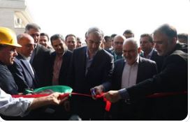 از شرکت فولاد پخش اهواز با تسهیلات بانک توسعه تعاون در هفته دولت بهره‌برداری شد