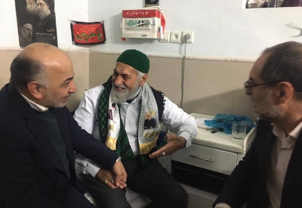 مدیرعامل بیمه دی به دیدار جانبازان مرکز امام علی (ع) ساری رفت